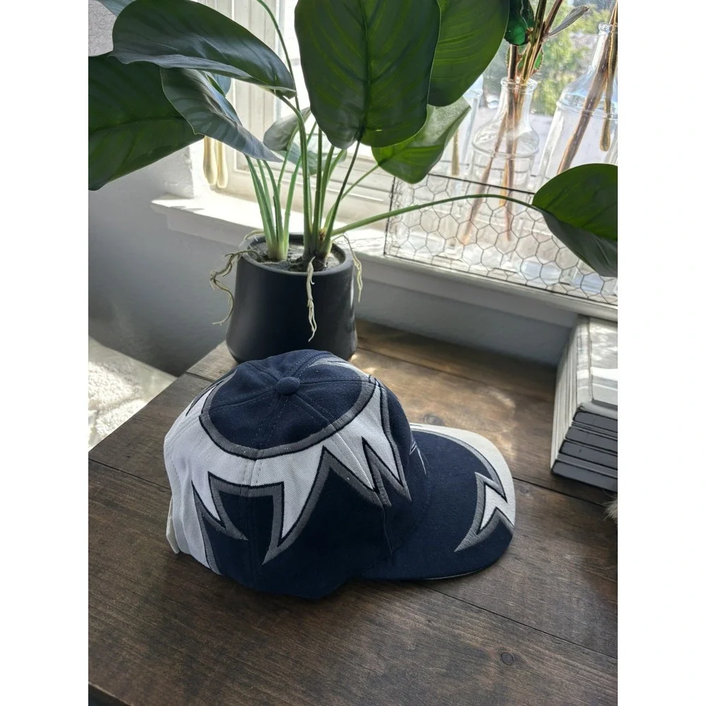 Vintage 90s Dallas Cowboys American Needle SharkTooth Embroidery Snap Back